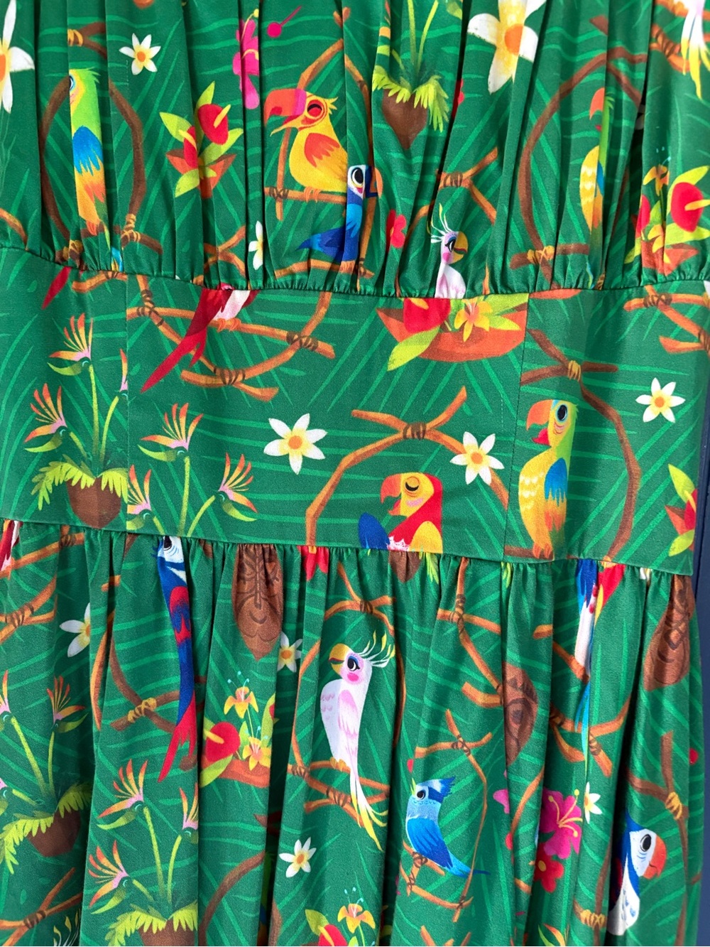Disney Parks Dress Shop Enchanted Tiki Room Dress - Picture 3 of 6